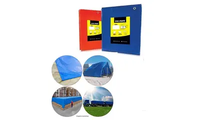Lona Plástica 3x3 Caminhão Impermeável 300 Micras Azul