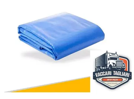Lona Plástica 3x3 Caminhão Impermeável 300 Micras Azul