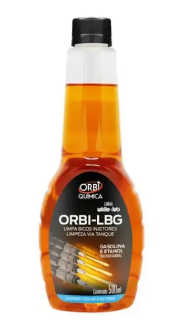 Limpa Bicos Orbi-lbg Injetores Flex De 500ml - Orbi Quimica