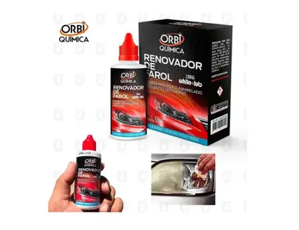 Renovador Líquido De Faróis Orbi Farol Novo Automotivo