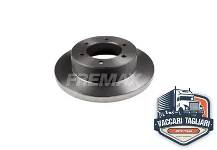 Disco Freio Troller T4 3.0 Traseiro Solido 6 Furos (306mm)