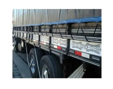 Kit 100 Elastico Extensor Borracha Lona Caminhão Carreta