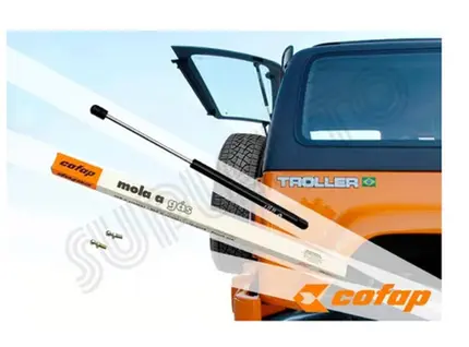 Par Amortecedor Tampa Vidro Traseira T4 Troller