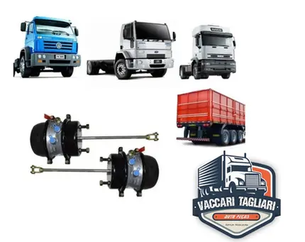 2 Cuica De Freio 30x30 Carreta Caminhão Volks Ford Iveco