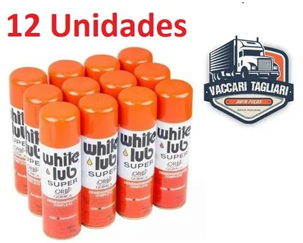 Óleo Desengripante Spray 300ml White Lub 12 Unidades
