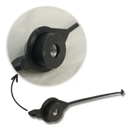 Tampa Bateria Vw Constellation Worker C/ Par De Borboleta