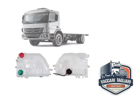 Reservatório Água Radiador C/ Sensor Mercedes Atego Todos