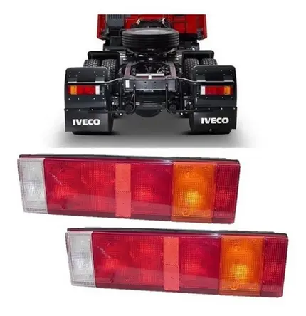 Par Lanterna Traseira Compatível Iveco Stralis Tector
