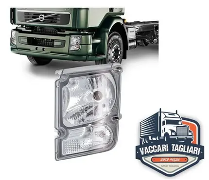 Par Farol Volvo Vm Lado Esquerdo Caminhão 2006 Á 2013