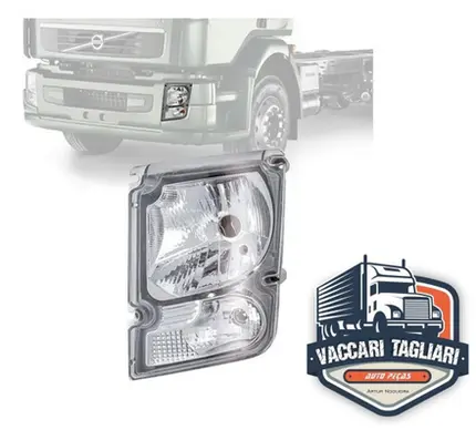 Par Farol Volvo Vm Lado Esquerdo Caminhão 2006 Á 2013