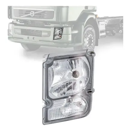 Par Farol Volvo Vm Lado Esquerdo Caminhão 2006 Á 2013