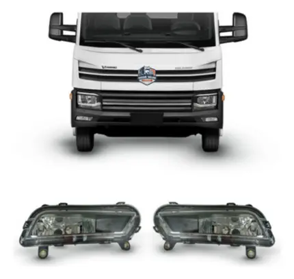 Par Farol Auxiliar Neblina Vw Novo Delivery
