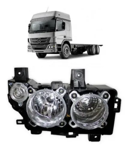 Par Farol Mb Atego com Pisca