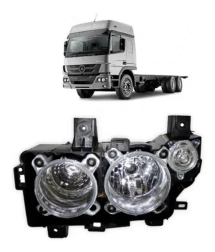 Par Farol Mb Atego com Pisca