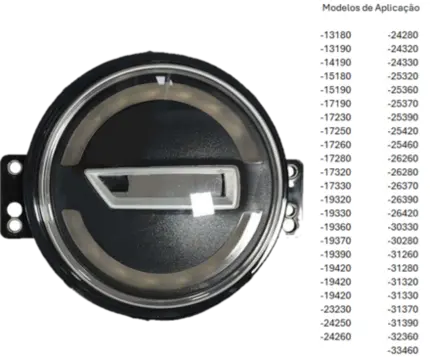 Par Farol Dianteiro Pisca 24v Vw Constellation LED
