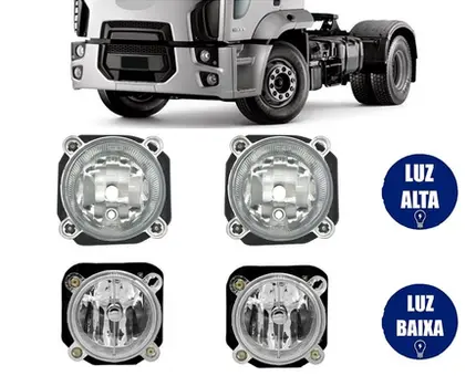Kit Farol Alto Baixo Ford Cargo 1317 1517 2429 Apos 2011
