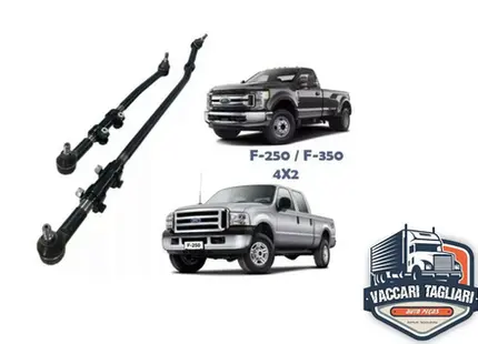 Barra Direção F250 F350 4x2 (barra Curta + Barra Longa)