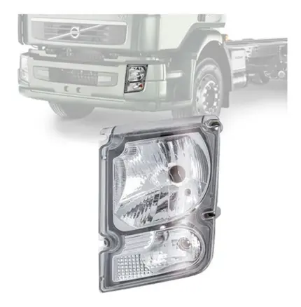 FAROL VOLVO VM LADO ESQUERDO CAMINHÃO 2006 Á 2013