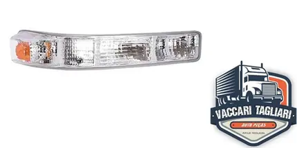 Lanterna Pisca Accelo 715 815 1016 Dianteira Cristal Mercedes LD