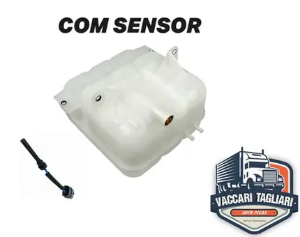 Reservatório Agua Radiador Volvo Fh12 Com Sensor E Tampa
