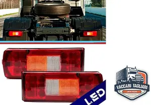 Par Lanterna Volvo Nh Fh Fm Vm 2004 A 2018 Traseira Led