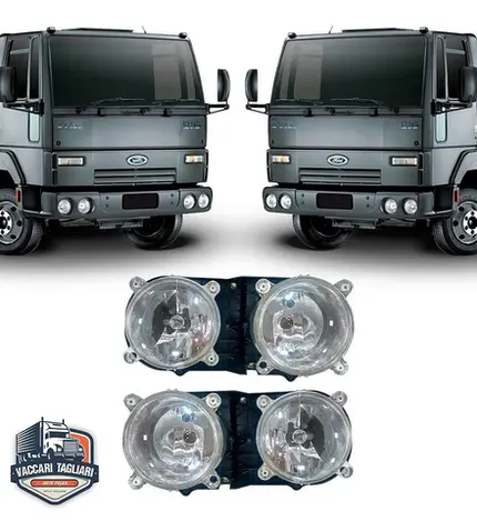 Farol Ford Cargo 815 816 712 Horizontal Par de 06 a12