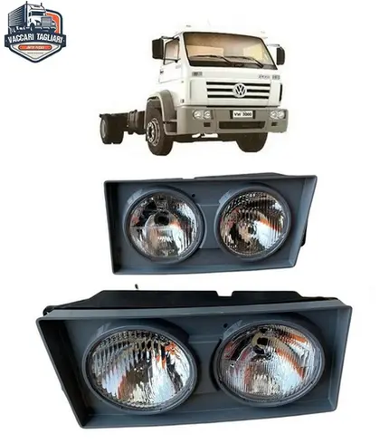 Par Farol Caminhao Vw Titan Worker 2003 Em Diante
