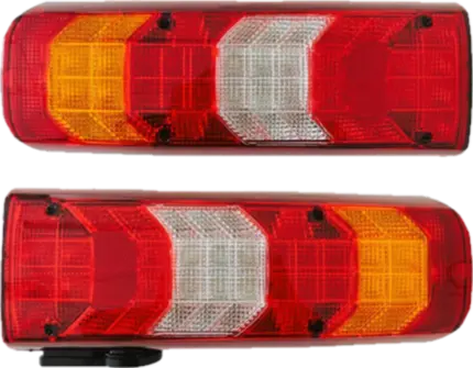 Par Lanterna Traseira Led Mercedes Benz Actros Mb Axor Atego