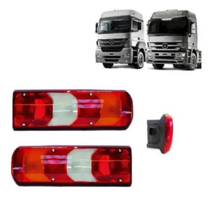 Par Lanterna Traseira Led Mercedes Benz Actros Mb Axor Atego