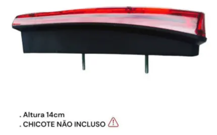 Par Lanterna Traseira Led Mercedes Benz Actros Mb Axor Atego