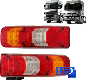 Par Lanterna Traseira Led Mercedes Benz Actros Mb Axor Atego