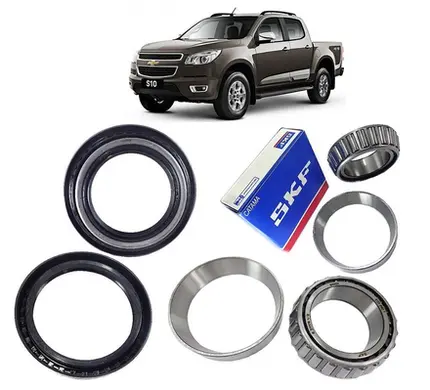 Kit Rolamento E Retentor Roda Dianteira Trailblazer E S10
