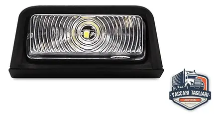 Par Lanterna Ford Cargo Antigo Base Reta Teto Tapa Sol Led