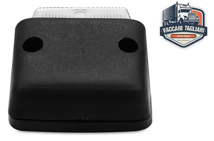 Par Lanterna Ford Cargo Antigo Base Reta Teto Tapa Sol Led