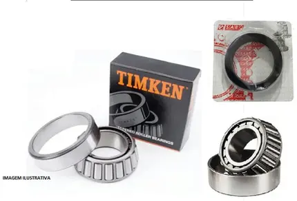 Kit Rolamento E Retentor Roda Troller T4 (2 Rodas)