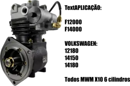 COMPRESSOR AR VW 12180 14150 14180 - F12000 F14000