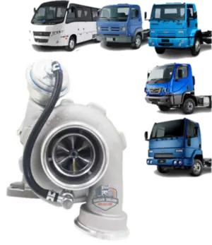 TURBINA MERCEDES ATEGO ACCELO OM 904