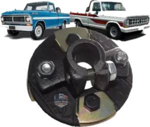 Acoplamento Junta Elástica Direção Ford F-350 F-1000 F-4000 Estria Grossa