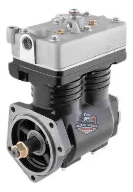 Compressor Ar Volvo B12 Fh12 Fm12 Nh12 Lp4985 - Regulado Bicilindro