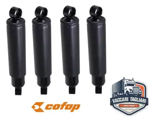 4 Peças Amortecedor Willys Jeep Rural F75 Toyota 3 Cm Maior