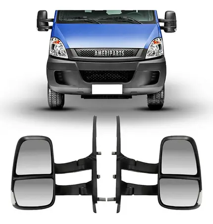 PAR ESPELHO RETROVISOR IVECO DAILY APOS 2008