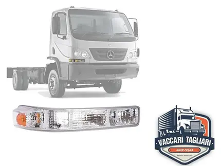Par Lanterna Dianteira Cristal Mercedes Accelo 715c 815 1016