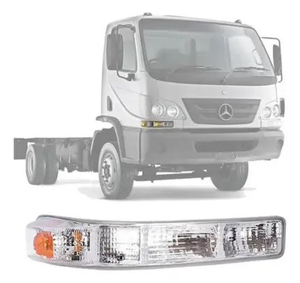 Par Lanterna Dianteira Cristal Mercedes Accelo 715c 815 1016