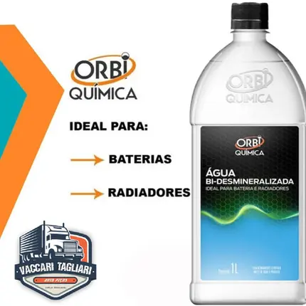 4 Agua Bi Desmineralizada Radiador E Bateria Orbi