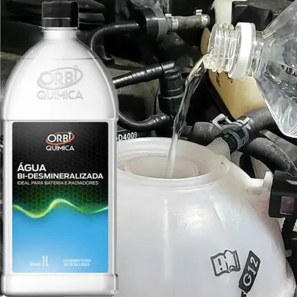4 Agua Bi Desmineralizada Radiador E Bateria Orbi
