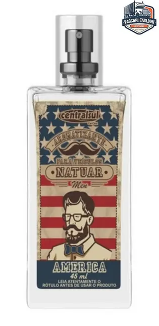 KIT AROMATIZANTE NATUAR MEN AMERICA 45 ML
