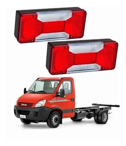 Par Lanterna Traseira Iveco Daily 2008 Ate 2013 Pickup