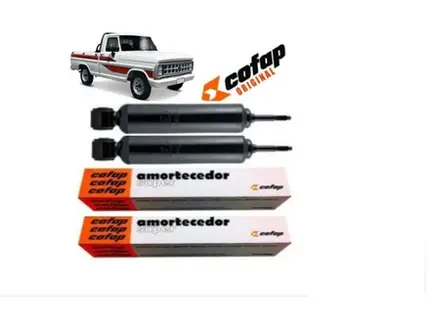 Par Amortecedor Traseiro F1000 85 Ate 89