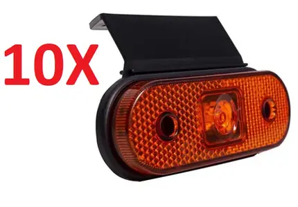 Kit 10 Lanterna Carreta Facchini Led Caminhão