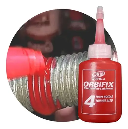 12 Adesivo Trava Rosca Parafuso Alto Torque Orbi 10g